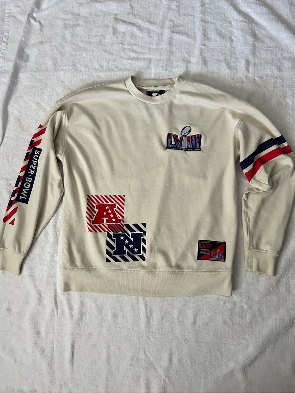 Starter Super Bowl LVIII Limited Crewneck XL